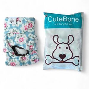 Cutebone Female Dog Wrap Diapers Washable Sz S
